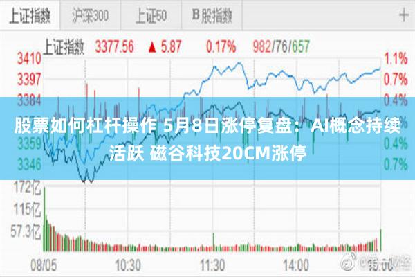 股票如何杠杆操作 5月8日涨停复盘:AI概念持续活跃 磁谷科技20CM涨停
