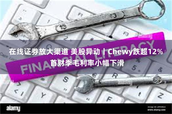 在线证劵放大渠道 美股异动丨Chewy跌超12% 首财季毛利率小幅下滑
